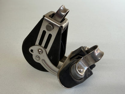 Sail speed 1 schijfs blok 47 mm tot 12 mm lijn, schootklem