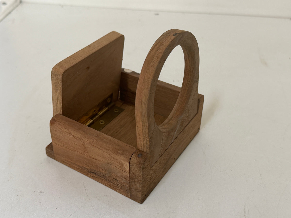 Houten bekerhouder inklapbaar