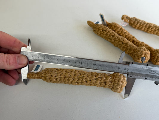 2 x Scheepsbel Koord 15 cm Talamex
