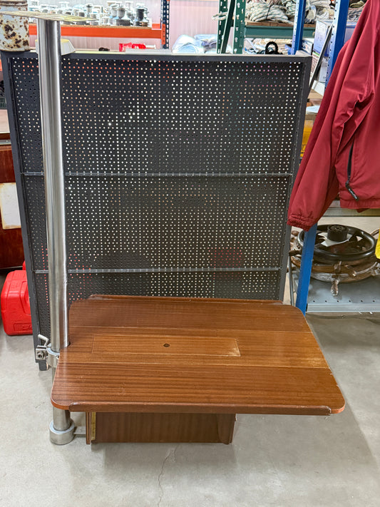 Houten kajuittafel / tafel inklapbaar 90x63/22 cm
