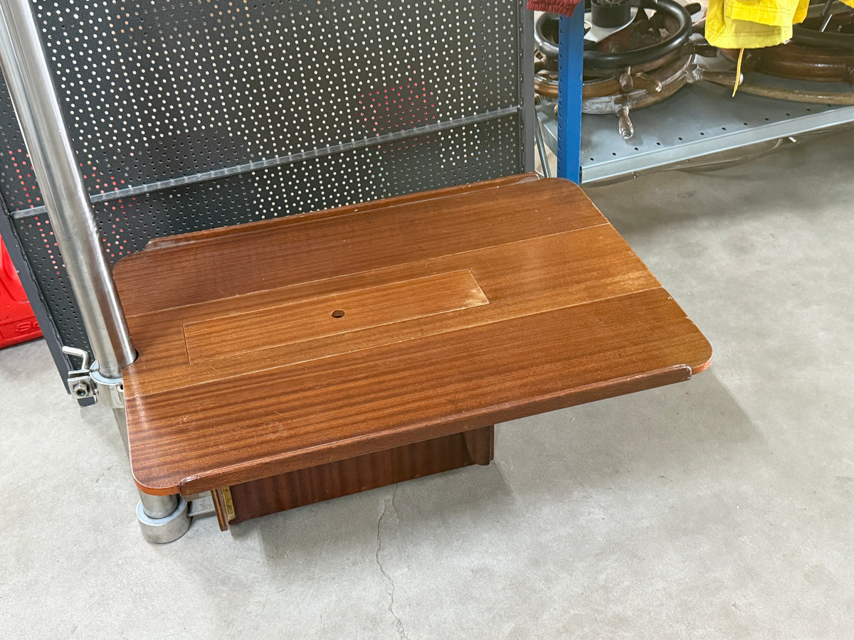 Houten kajuittafel / tafel inklapbaar 90x63/22 cm