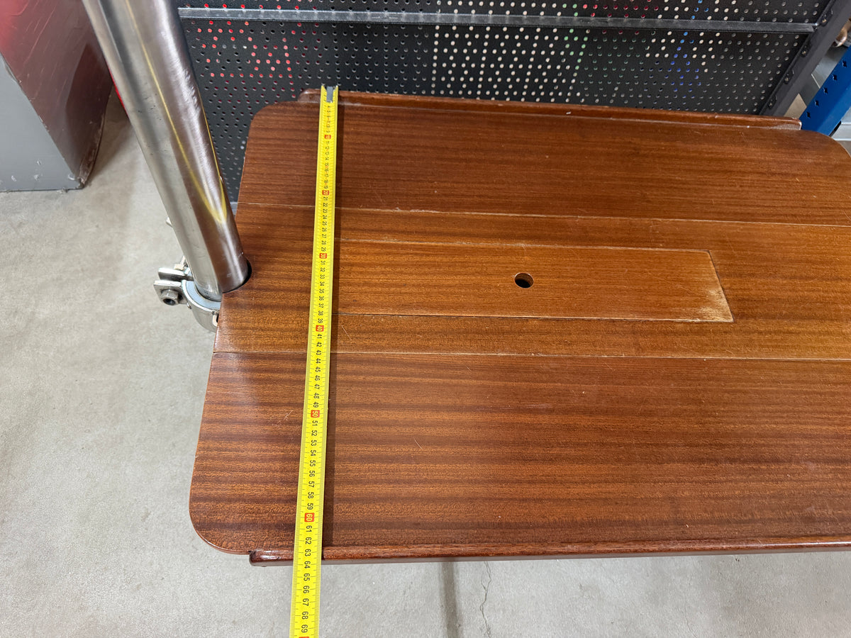 Houten kajuittafel / tafel inklapbaar 90x63/22 cm