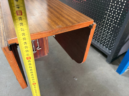 Houten kajuittafel / tafel inklapbaar 90x63/22 cm