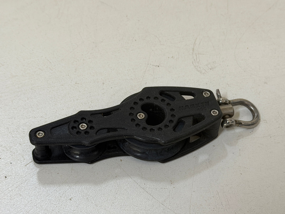 Harken 40mm Carbo vioolblok met hondsvot