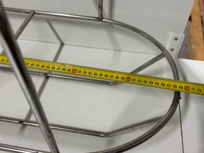 Dubbele fenderhouder recht model 69 cm breed