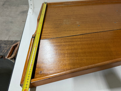 Houten kajuittafel / tafelblad inklapbaar 85x68/50m
