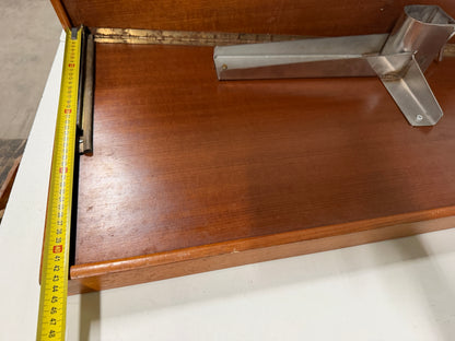Houten kajuittafel / tafelblad inklapbaar 85x68/50m