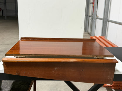 Kaartentafel / tafel boot 76 x 47 cm