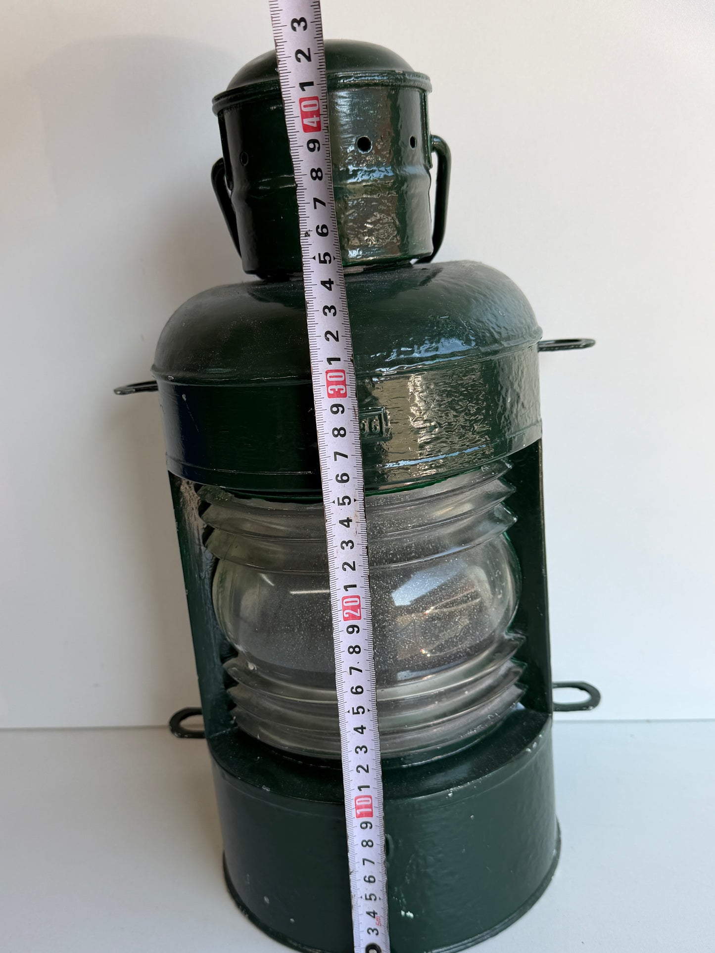 Scheepslantaarn 44 cm hoog zonder vitting etc