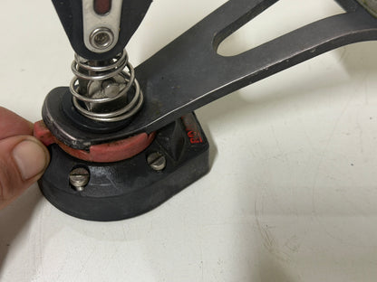 Ronstan draaibare grootschoot swivel basis met blok en klem
