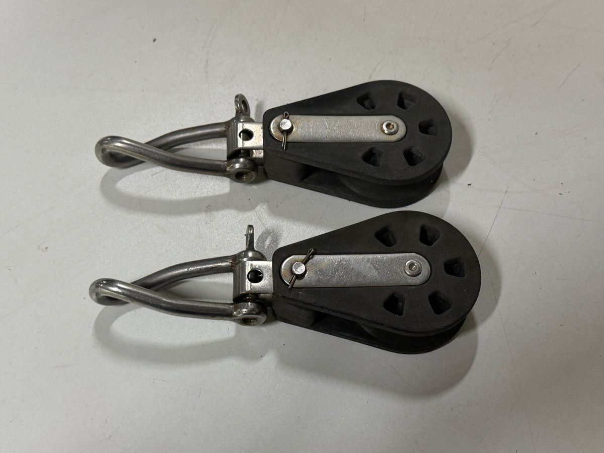 Barton 1 schijfs blok 60 mm tot 13 mm lijn