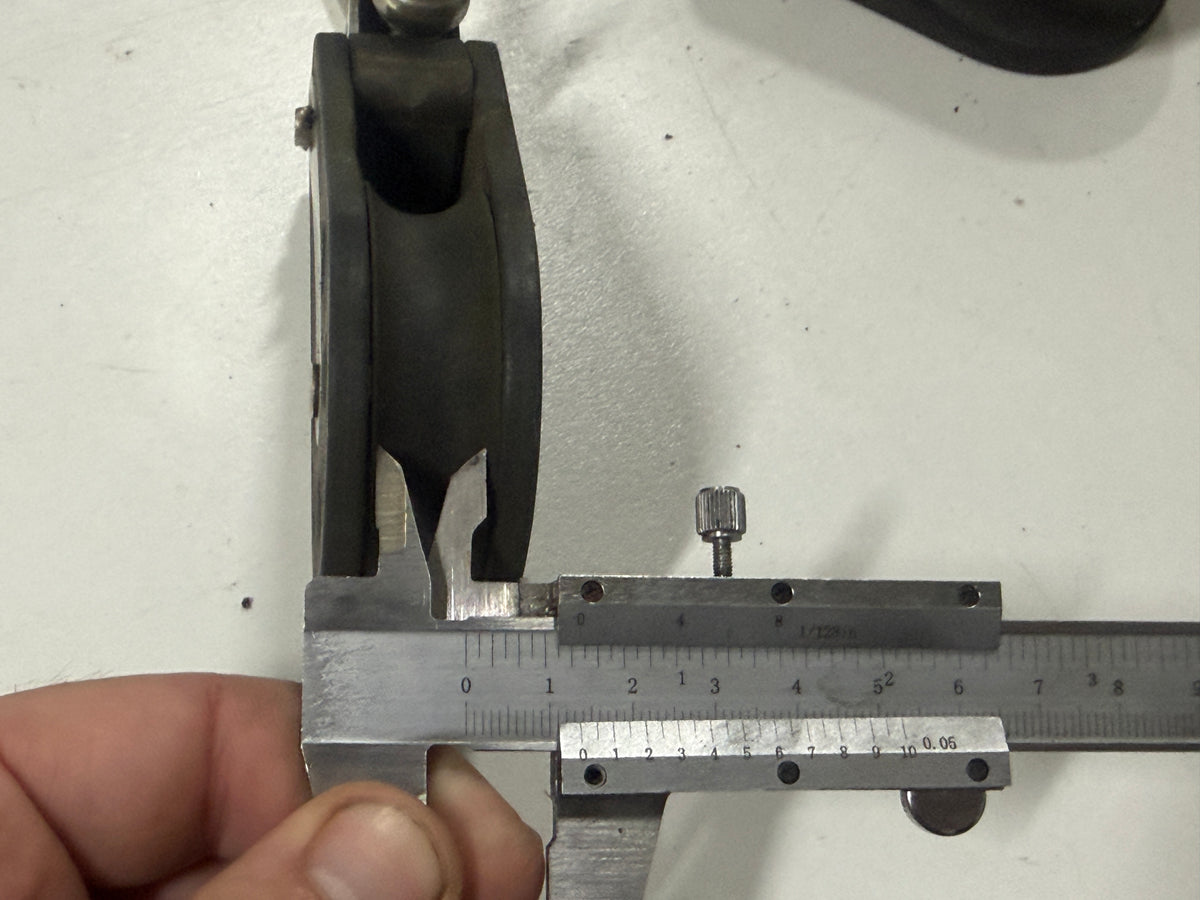 Barton 1 schijfs blok 60 mm tot 13 mm lijn