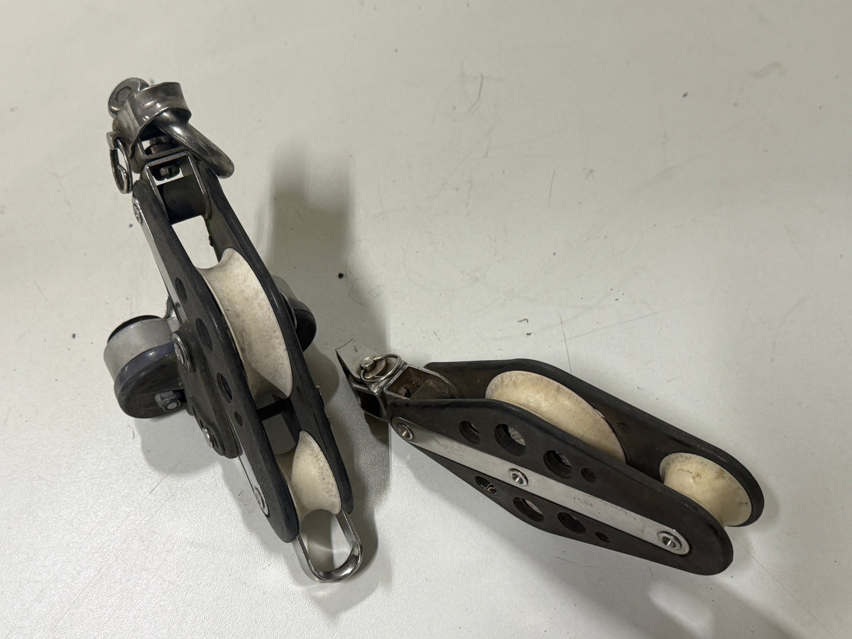 Barton grootschootblokken / vioolblokken 57 mm tot 13 mm lijn