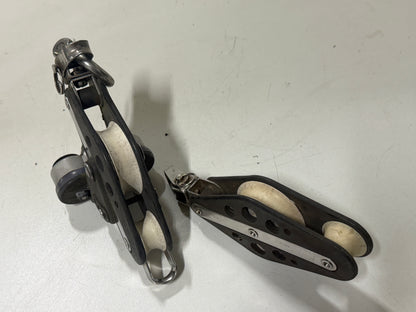 Barton grootschootblokken / vioolblokken 57 mm tot 13 mm lijn
