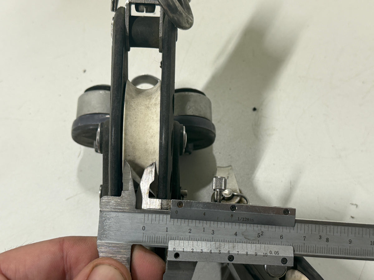 Barton grootschootblokken / vioolblokken 57 mm tot 13 mm lijn