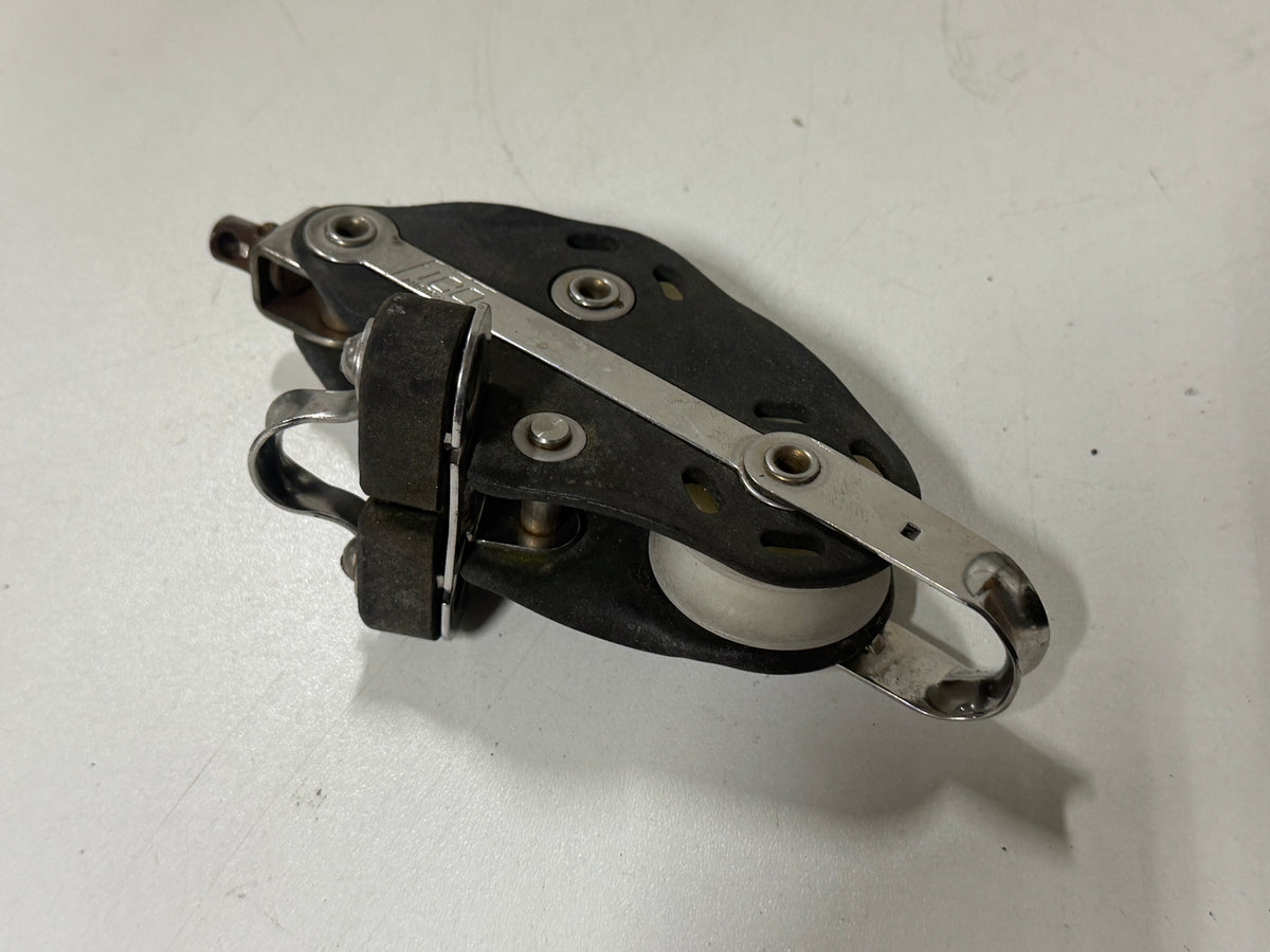 Fico / Ronstan vioolblok met klem 40 mm tot 10 mm lijn