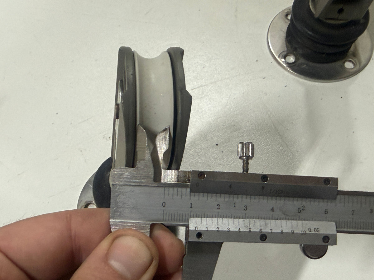 Lewmar Stand-up blok / dekblok 50 mm tot 12 mm lijn