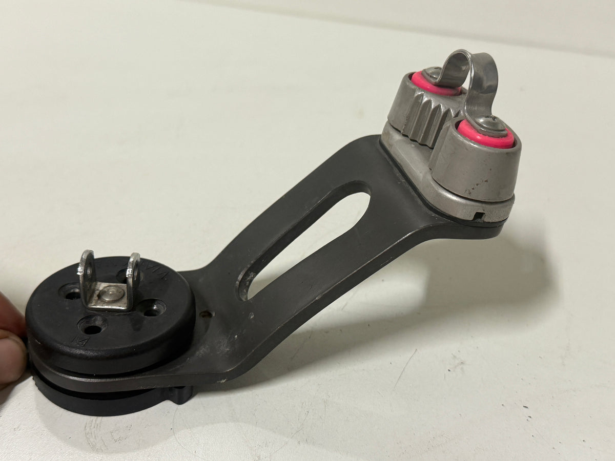 Draaibare grootschoot swivel basis met schootklem 8-12 mm