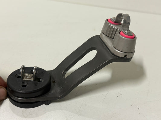 Draaibare grootschoot swivel basis met schootklem 8-12 mm
