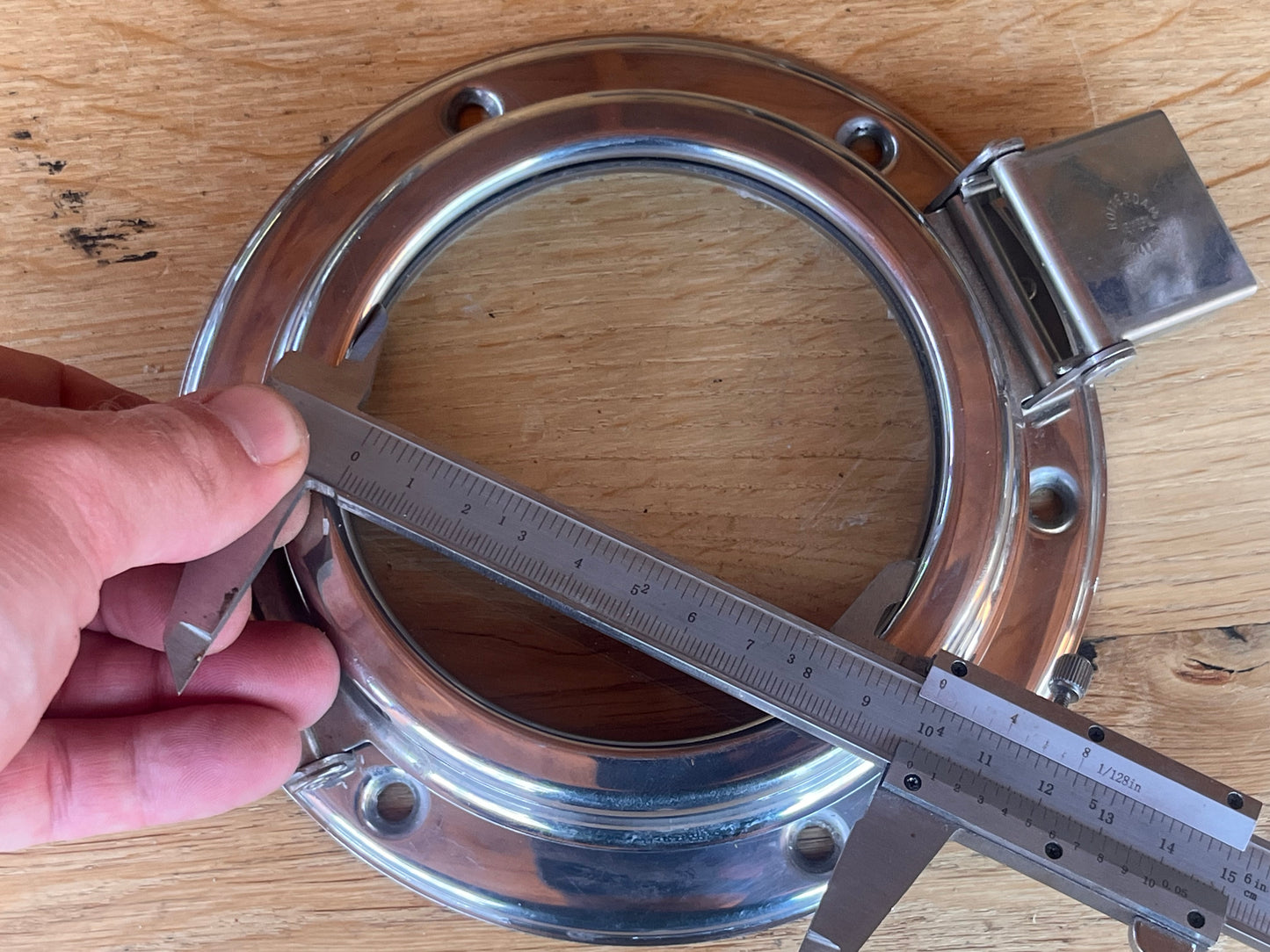 Vemefa patrijspoort, Glasmaat 100 mm