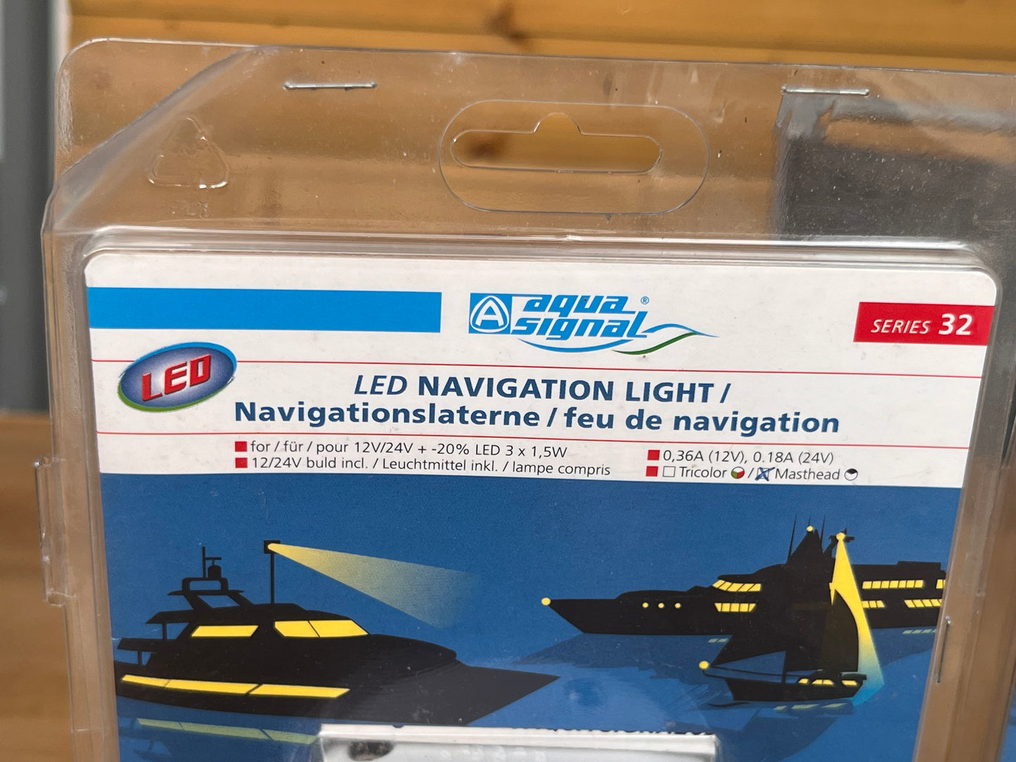 Nieuwe Aqua Signal Serie 32 LED toplicht