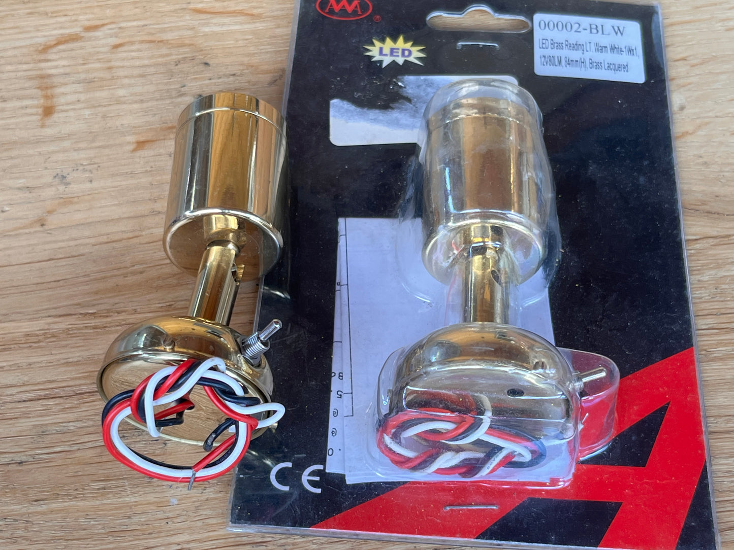 Leeslampje LED Warm White