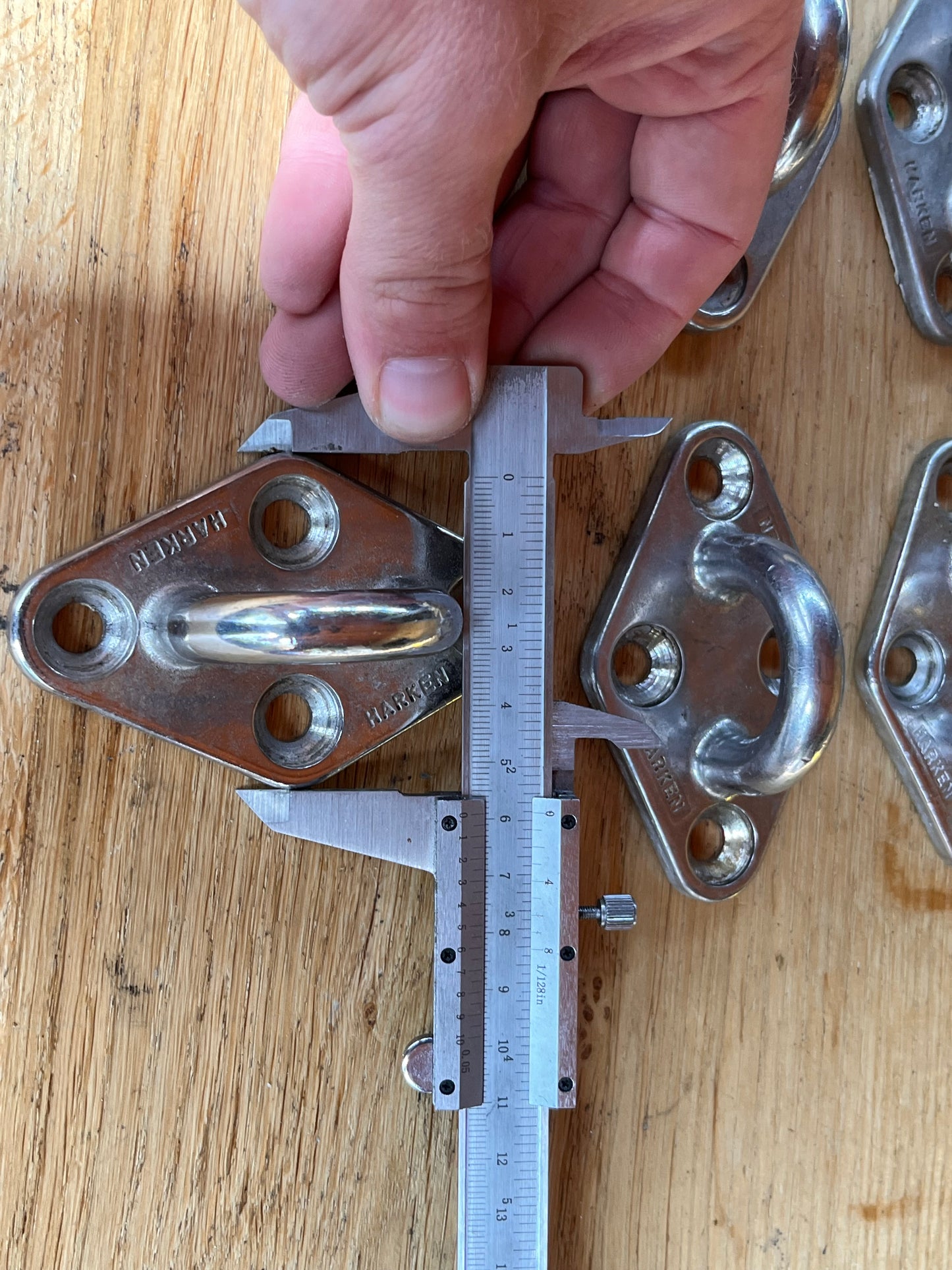 Harken diamant dekoog RVS 316