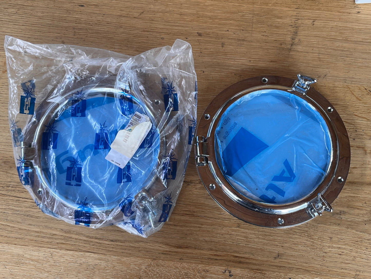 Nieuwe patrijspoort glasmaat 150 mm