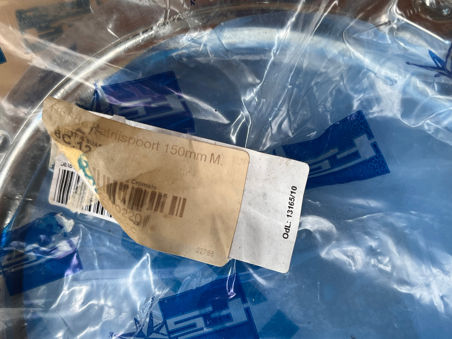 Nieuwe patrijspoort glasmaat 150 mm