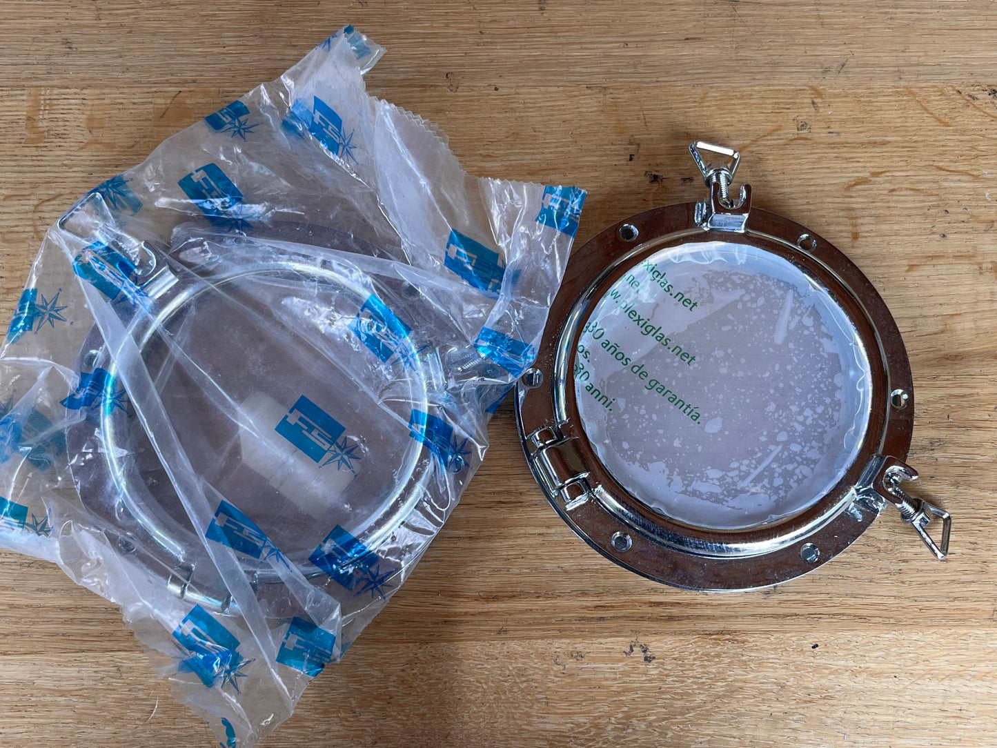 Nieuwe patrijspoort glasmaat 125mm