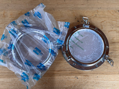 Nieuwe patrijspoort glasmaat 125mm