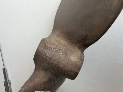 Bronzen schroef D14P12RH rechtsdraaiend