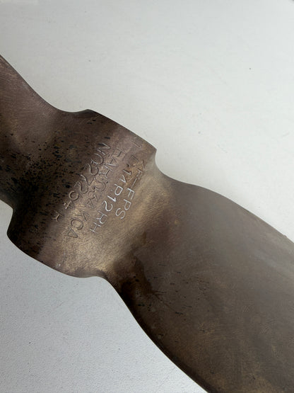 Bronzen schroef D14P12RH rechtsdraaiend