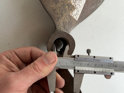 Bronzen schroef D14P12RH rechtsdraaiend