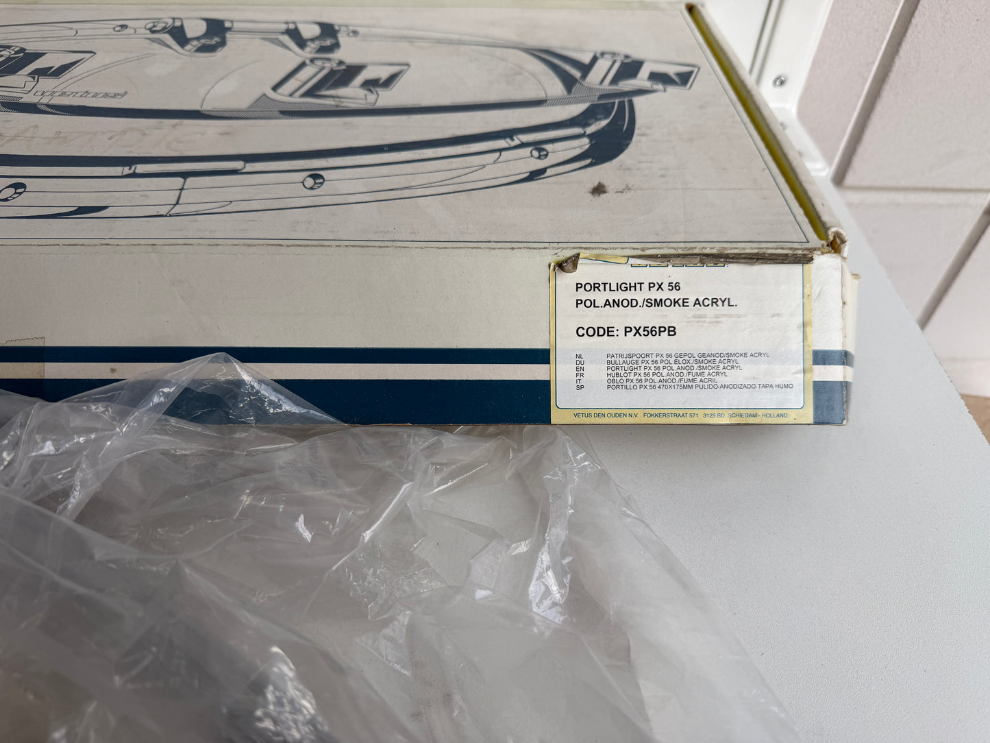 Vetus PX56 patrijspoort NIEUW