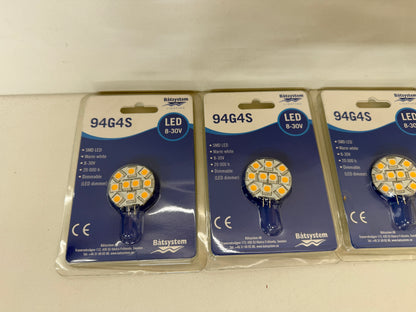 Båtsystem LED8-30v 94G4S warm wit NIEUW