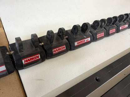 Grootzeil rail met Harken Karren