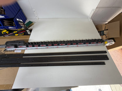 Grootzeil rail met Harken Karren