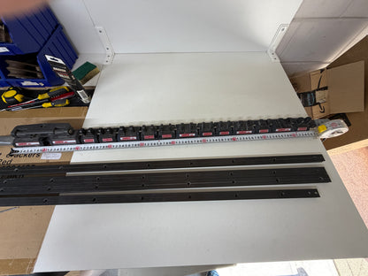 Grootzeil rail met Harken Karren