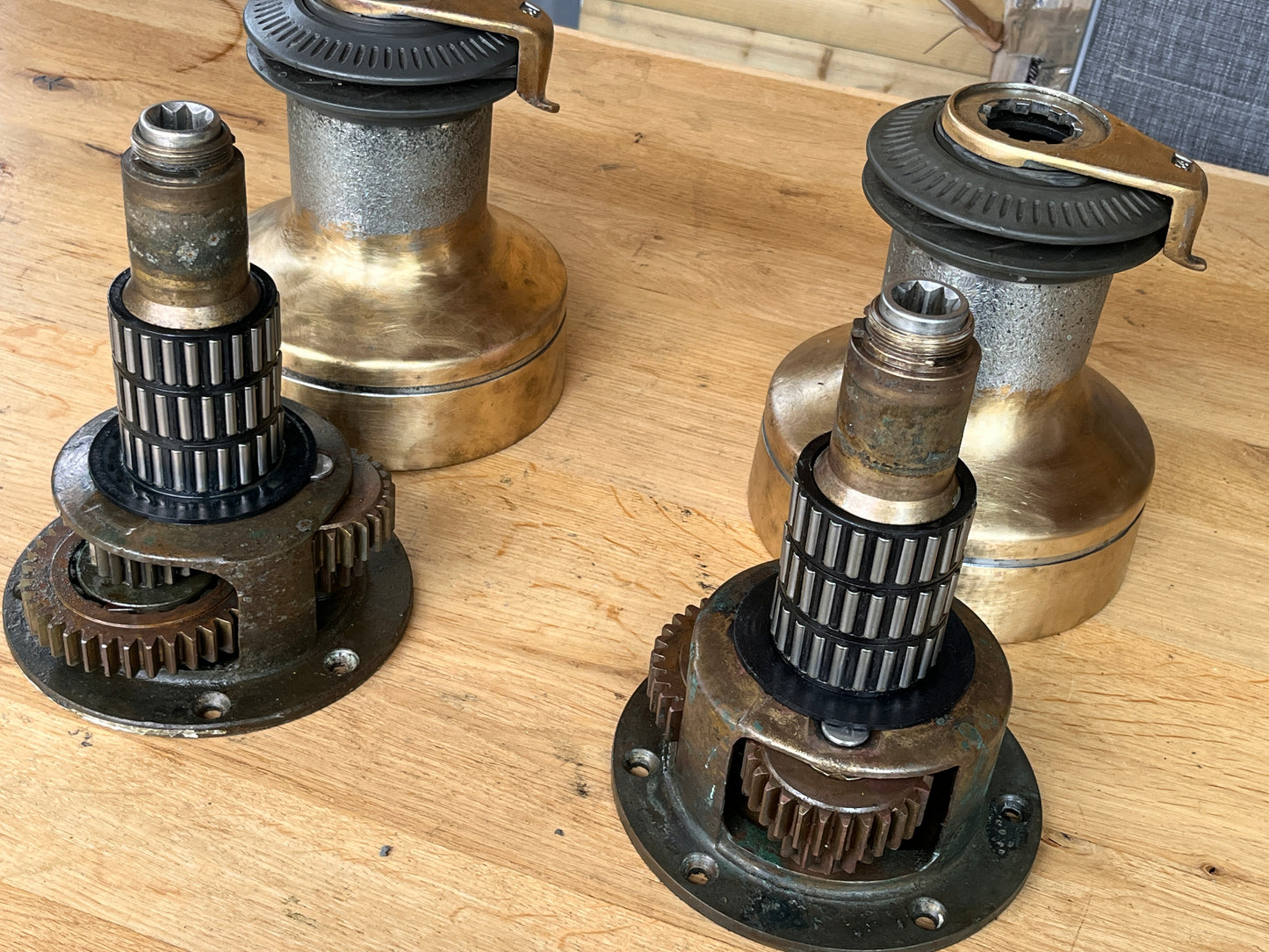 Bronzen Lewmar 54 two speed selftailing /st lieren