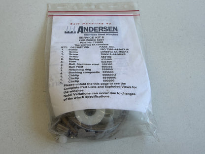 Andersen Service Kit 8 voor een 52ST