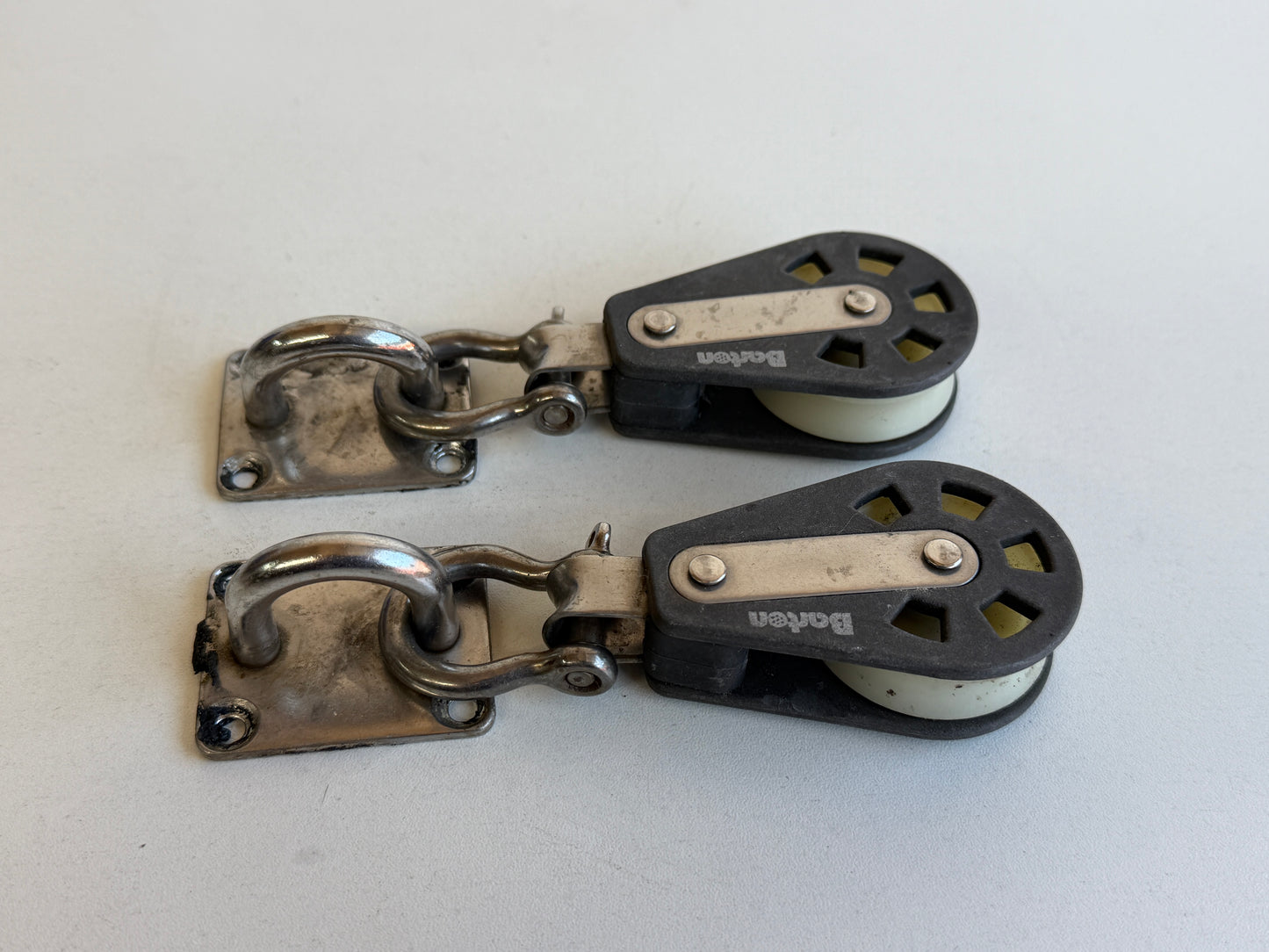 Barton 1 schijfs blok 44 mm tot 10 mm aan oog