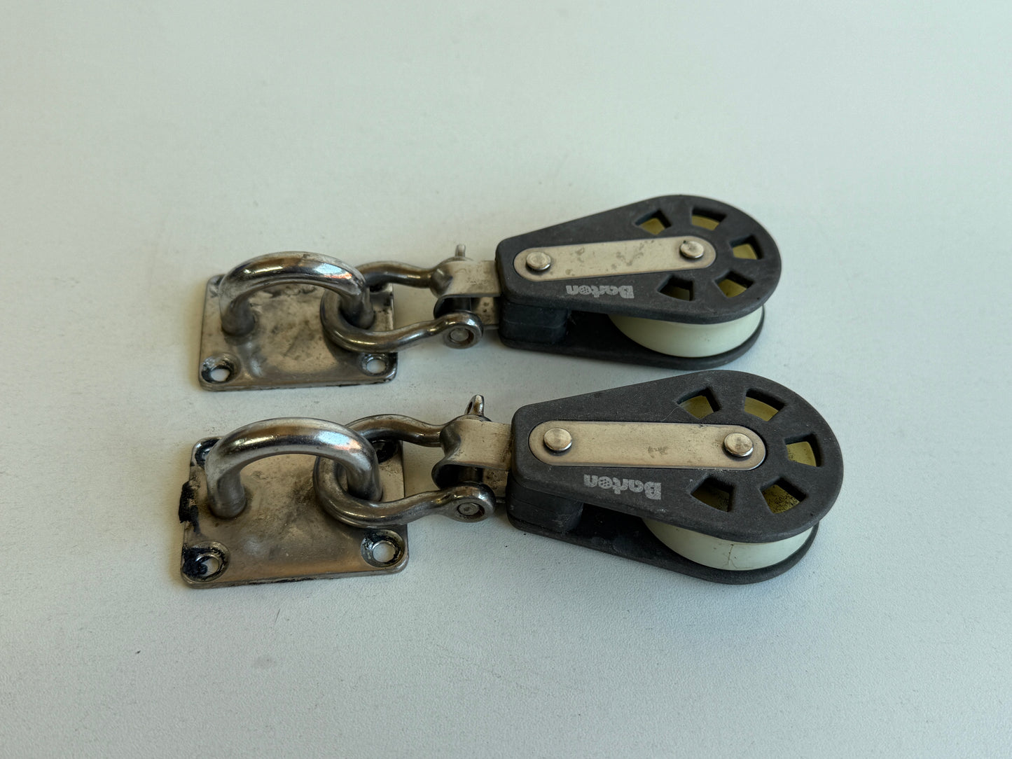 Barton 1 schijfs blok 44 mm tot 10 mm aan oog