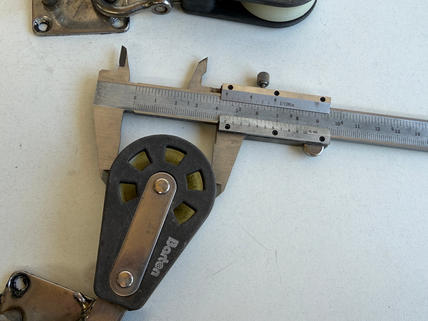 Barton 1 schijfs blok 44 mm tot 10 mm aan oog