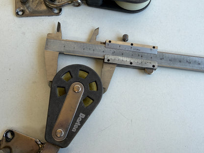 Barton 1 schijfs blok 44 mm tot 10 mm aan oog