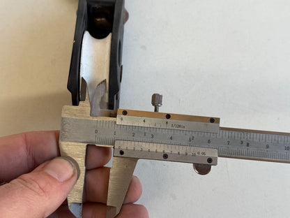 HYE 1 schijfs blok 50 mm tot 13 mm lijn met wartel