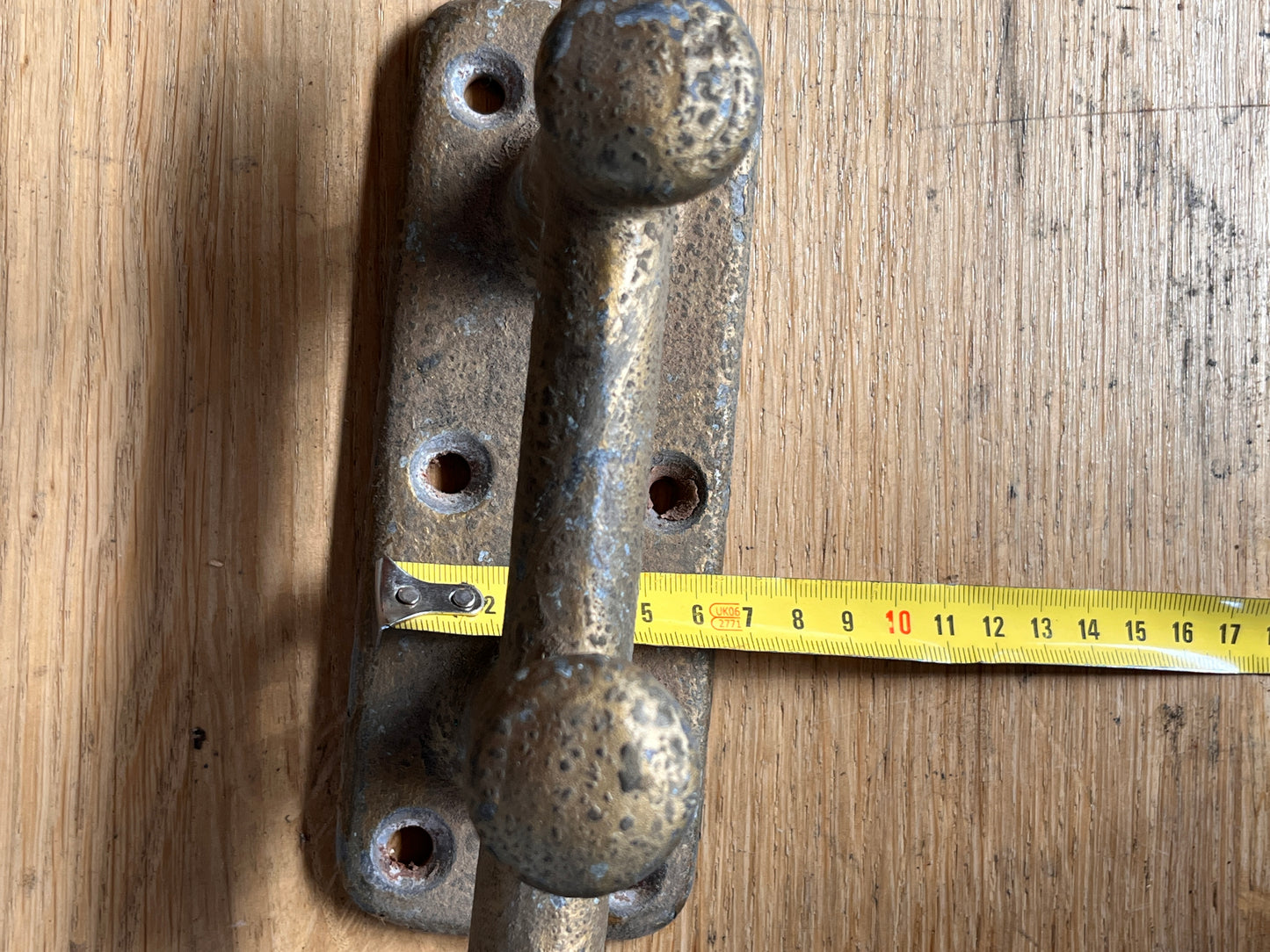 Kruisbolder staal 175 x 65 mm