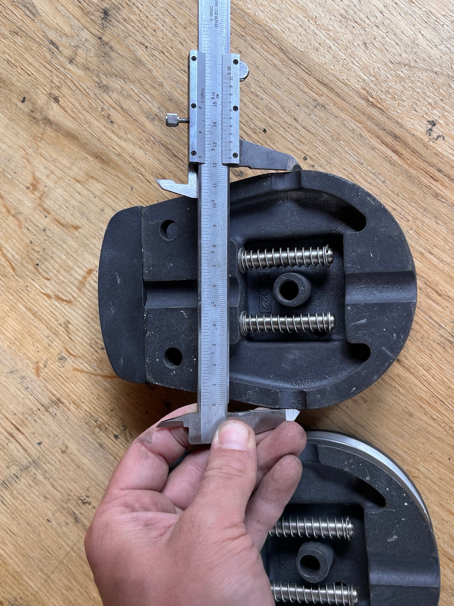 Barbarossa schildpadblok / voetblok 120 mm