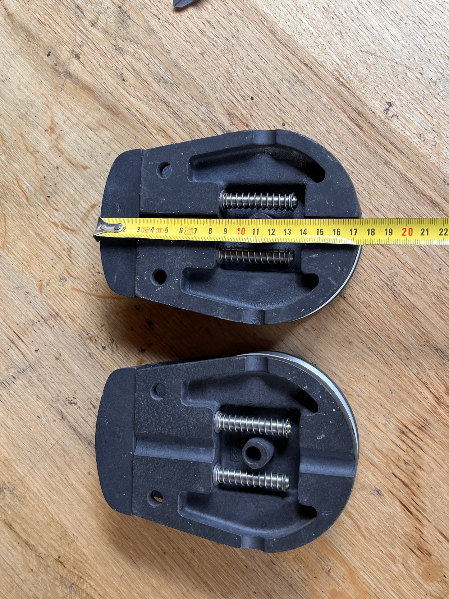 Barbarossa schildpadblok / voetblok 120 mm