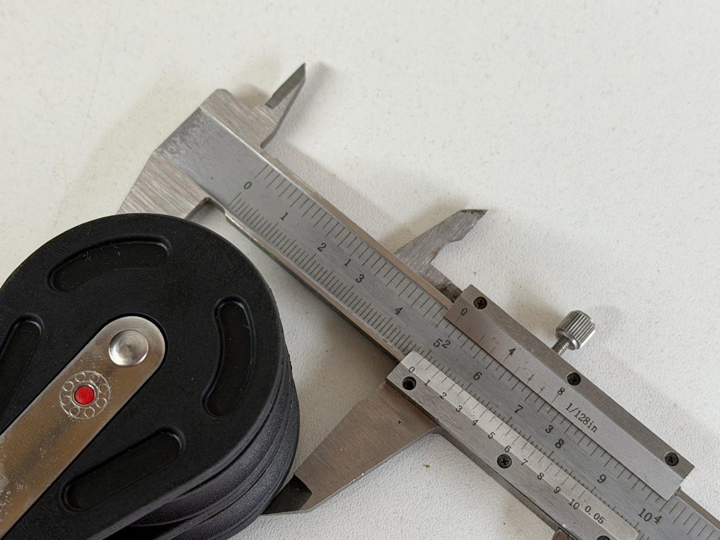 NIEUW HS Sprenger 2 schijfs blok gelagerd met wartel 50 mm
